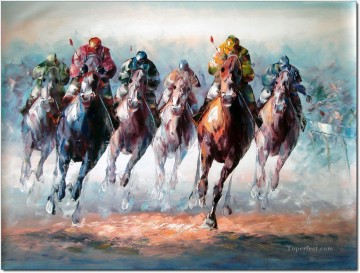 馬 Painting - 競馬 2